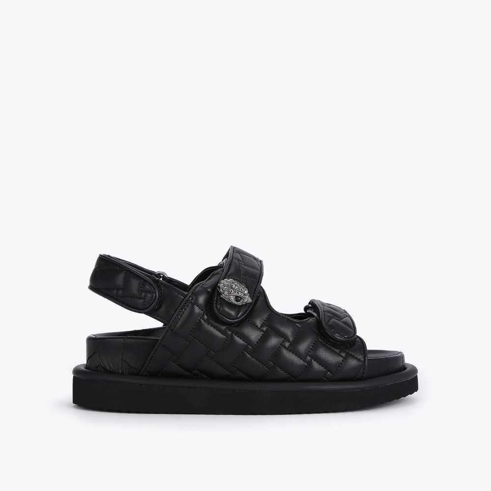 Black Kurt Geiger Orson Women's Sandals | UAE-03947259