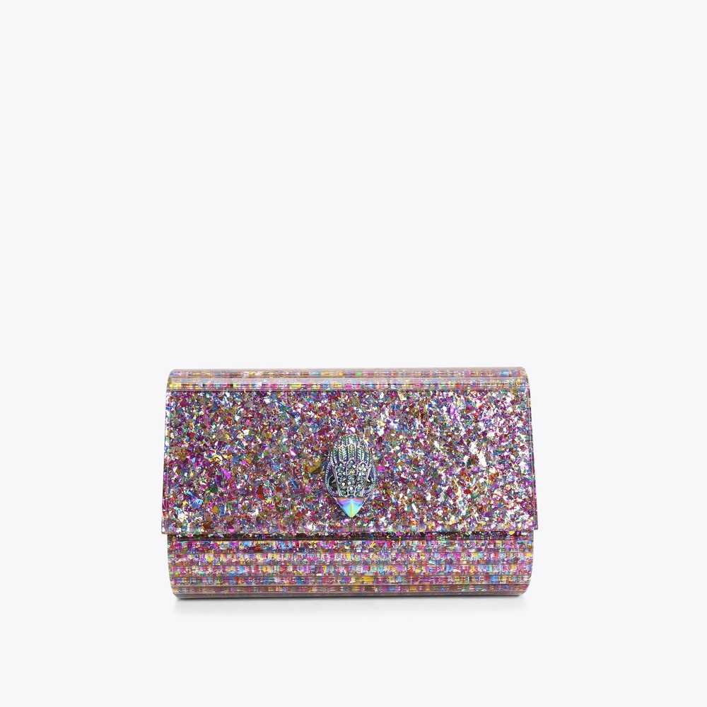 Black Kurt Geiger Party Eagle Women's Clutch Bag | UAE-32654989
