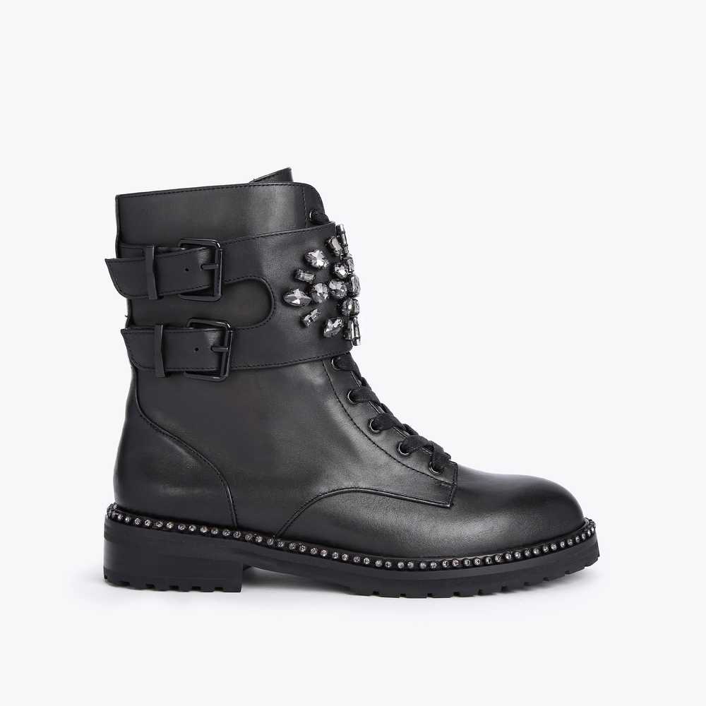 Black Kurt Geiger Stoop Women's Ankle Boots | UAE-49276819
