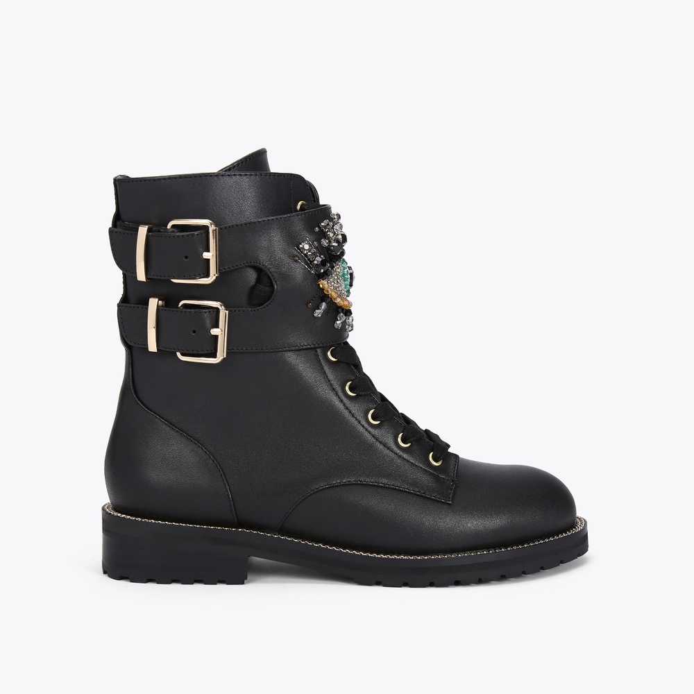 Black Kurt Geiger Sutton Eye Women's Ankle Boots | UAE-98026519