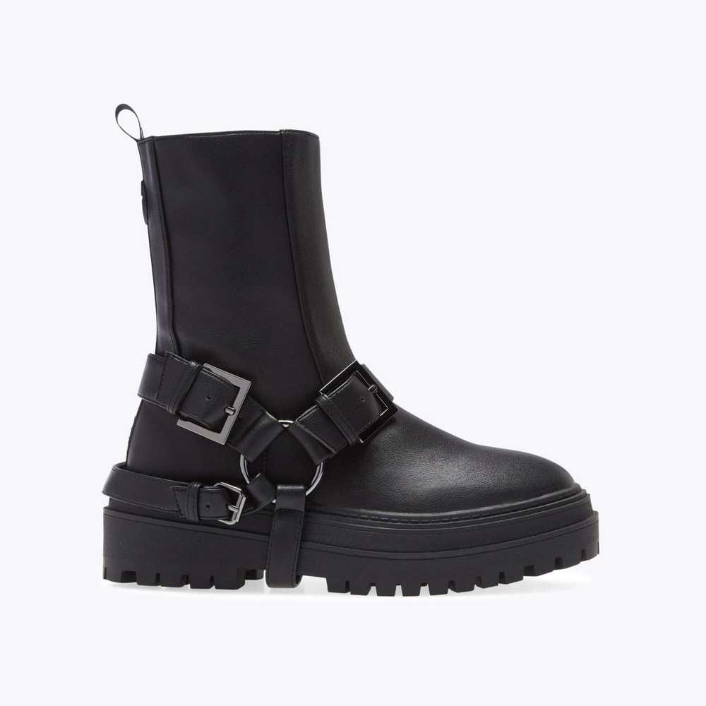 Black Kurt Geiger Tread Harness Women's Ankle Boots | UAE-62105349