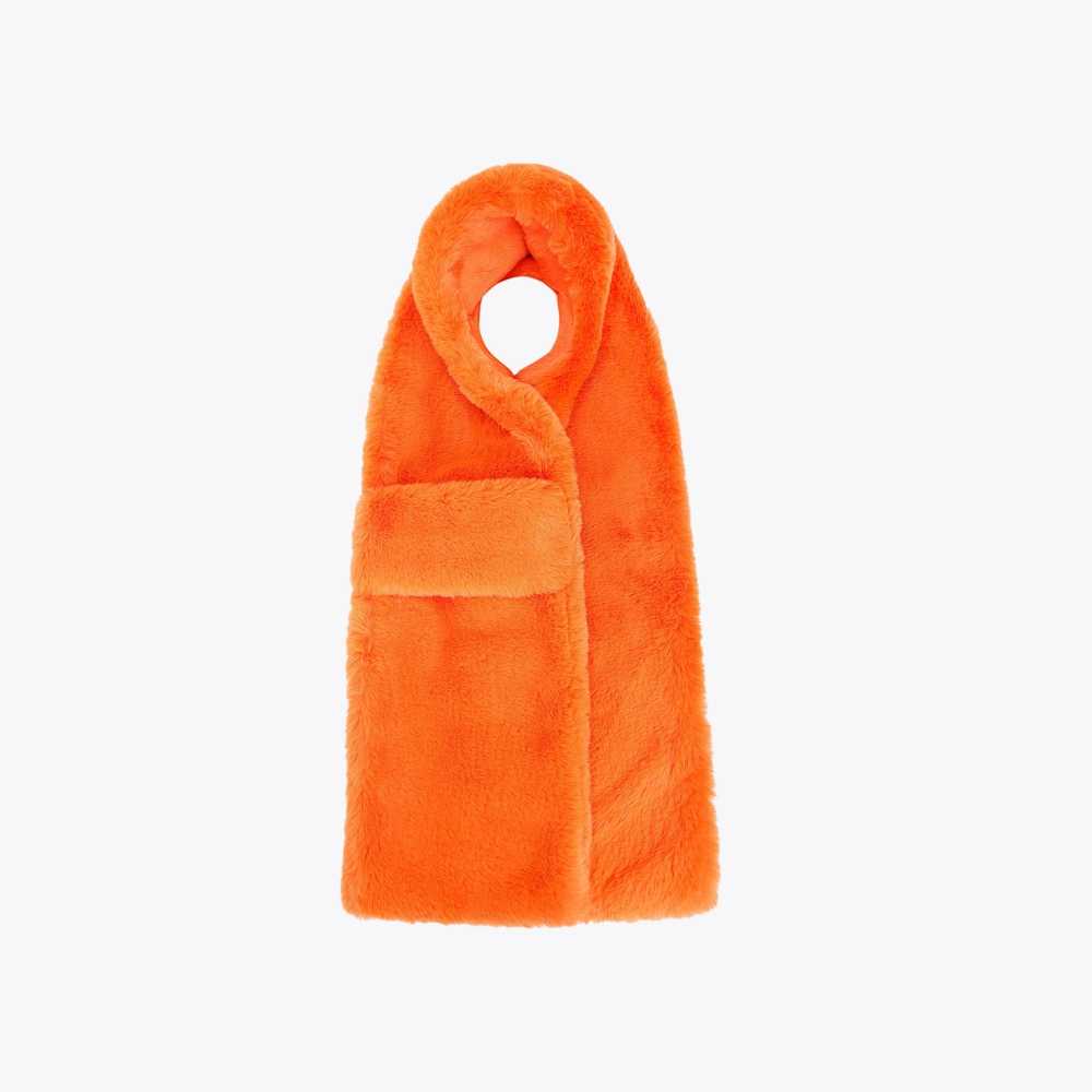 Orange Kurt Geiger Poppy Women's Scarves | UAE-43125769