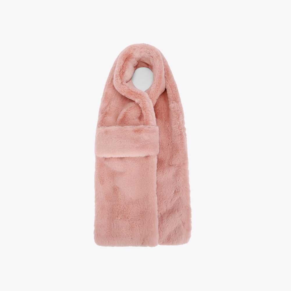 Pink Kurt Geiger Poppy Women's Scarves | UAE-45971029