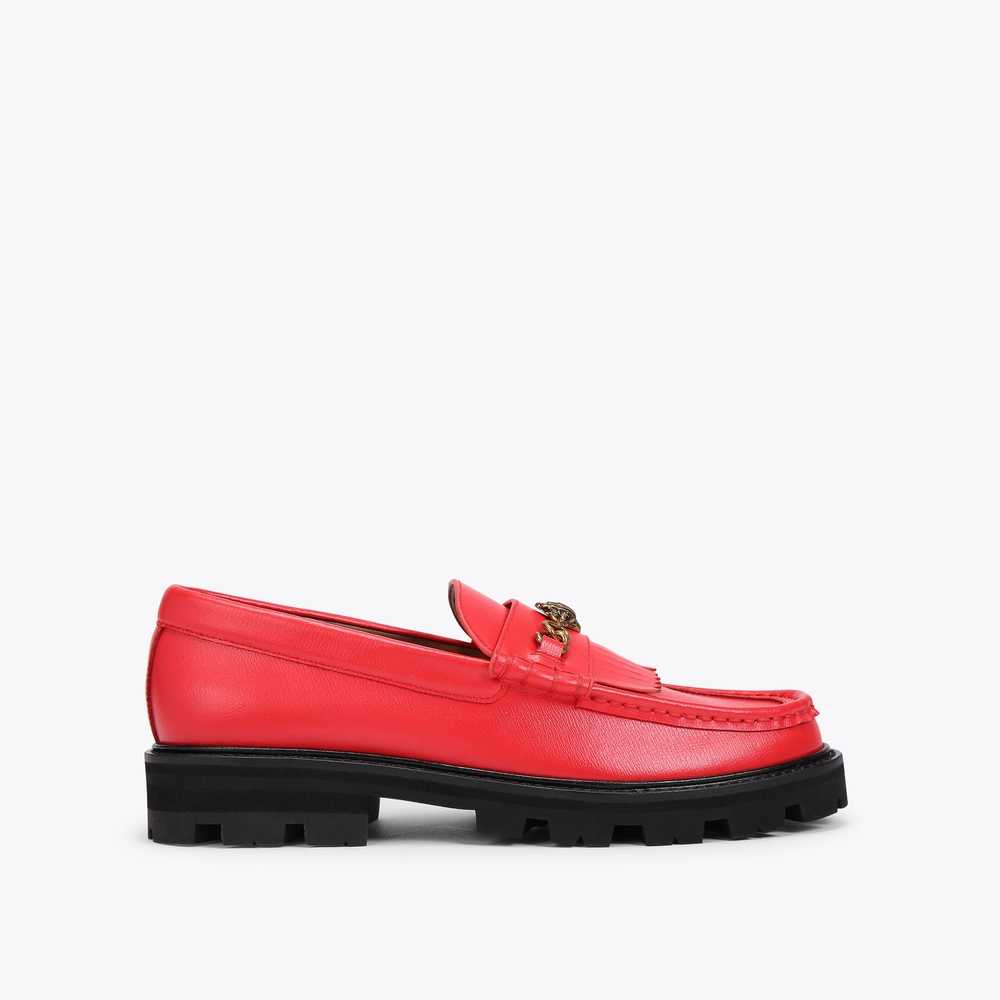 Red Kurt Geiger Carnaby Chunky Women's Loafers | UAE-76924139